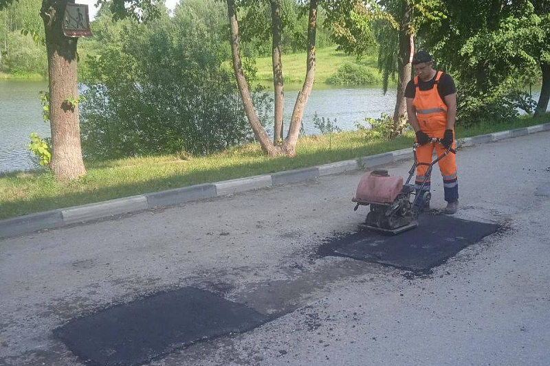 12 июля в Туле проводят ямочный ремонт на ул. Макаренко, Демешковской и Орловском шоссе