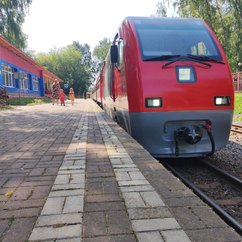 Детская железная дорога в Новомосковске закрыла 67-й летний сезон