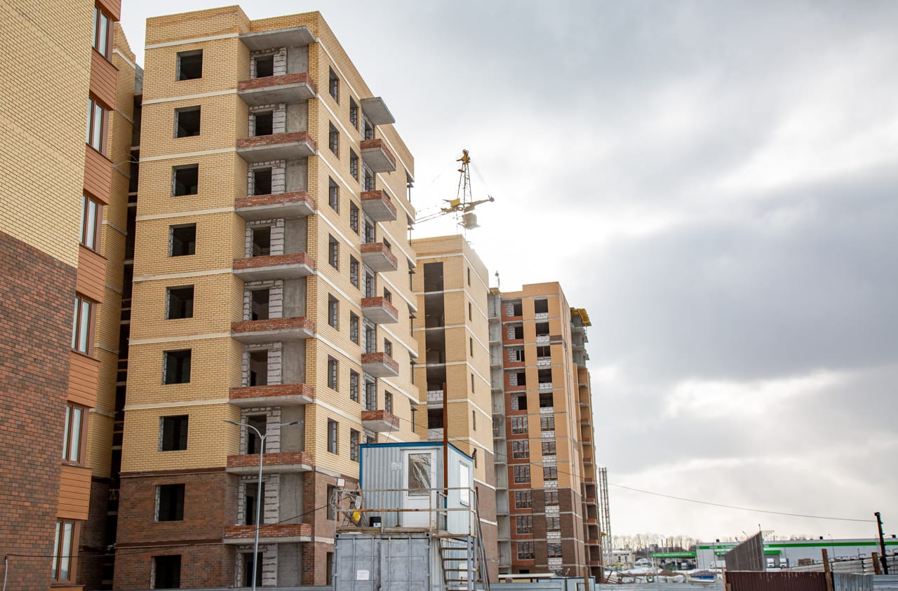 С начала года в Тульской области снизились темпы строительства жилья