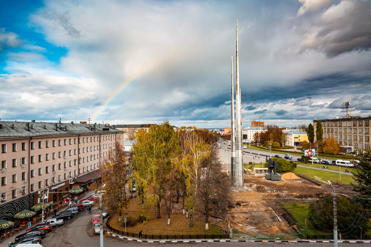 5 декабря ограничат остановку и стоянку на площади Победы в Туле