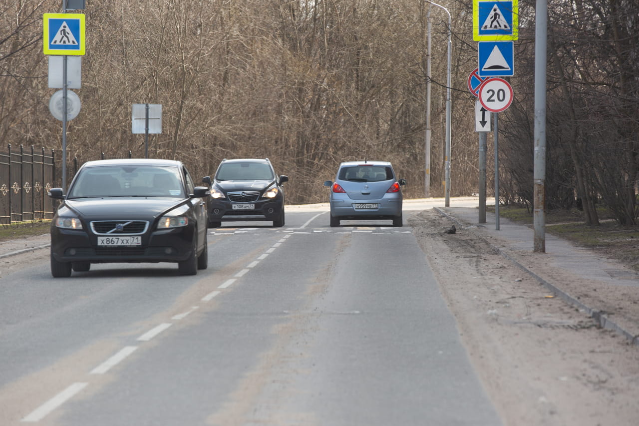Благодаря прокуратуре в поселке Заокском отремонтировали дорогу