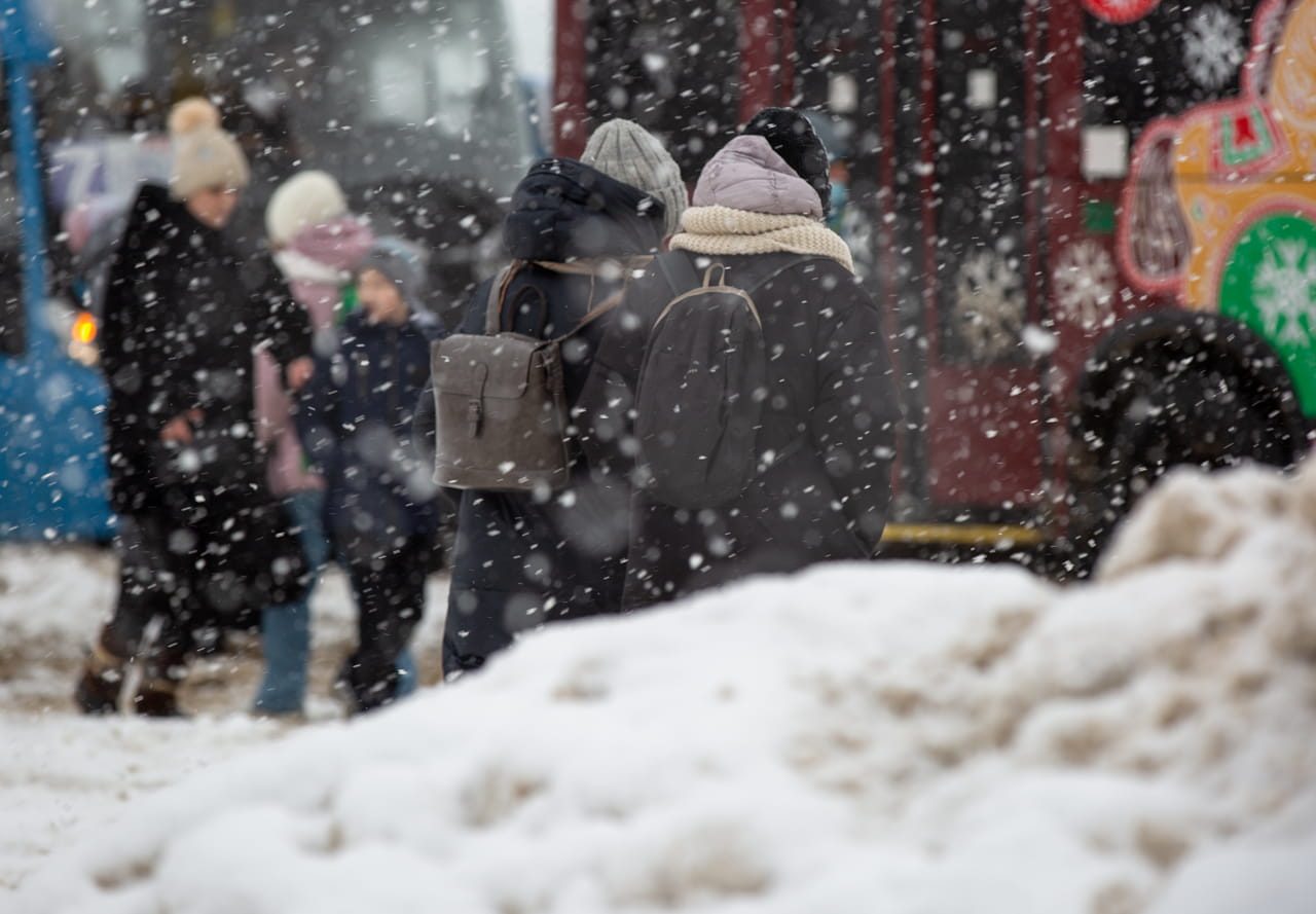 В Тульской области объявлено метеопредупреждение из-за снегопада