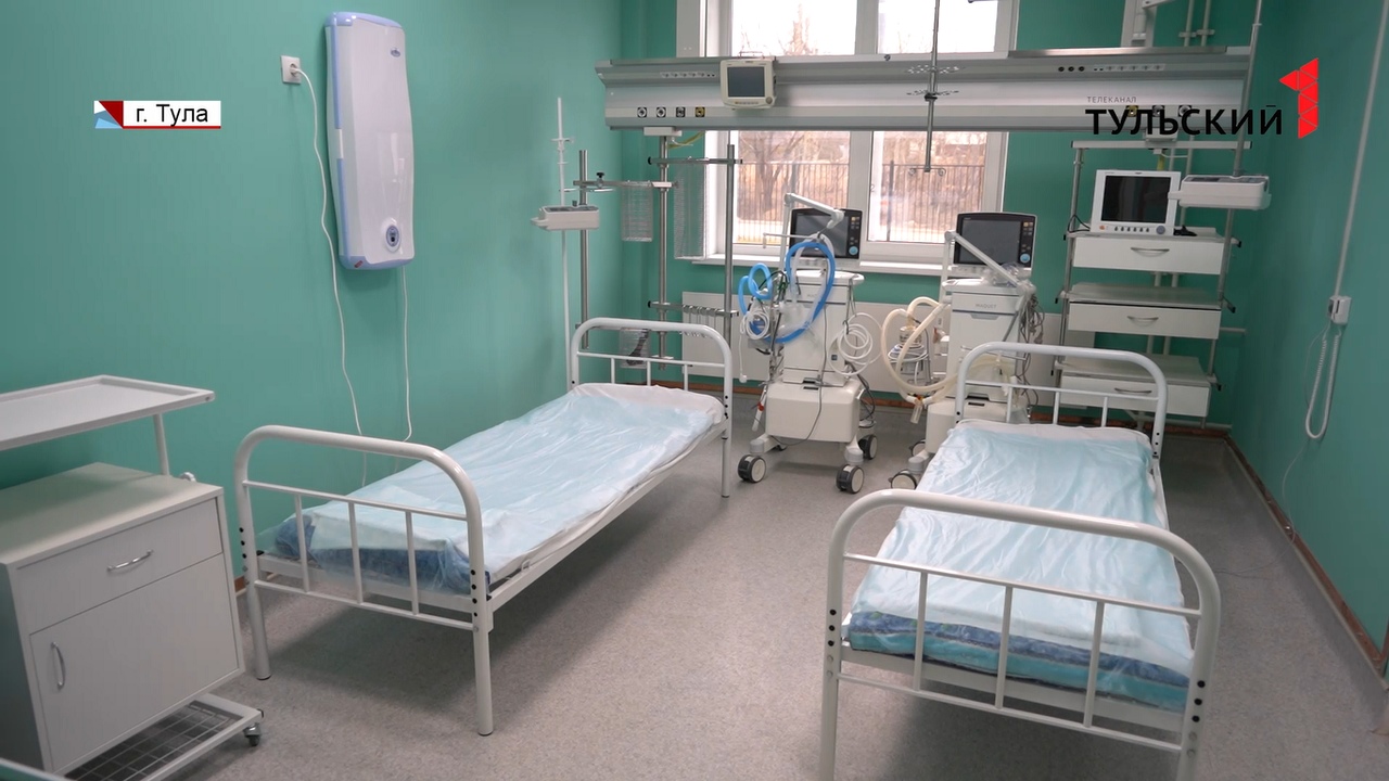 В Тульской области 76% коек для пациентов с COVID-19 оснащены кислородом 