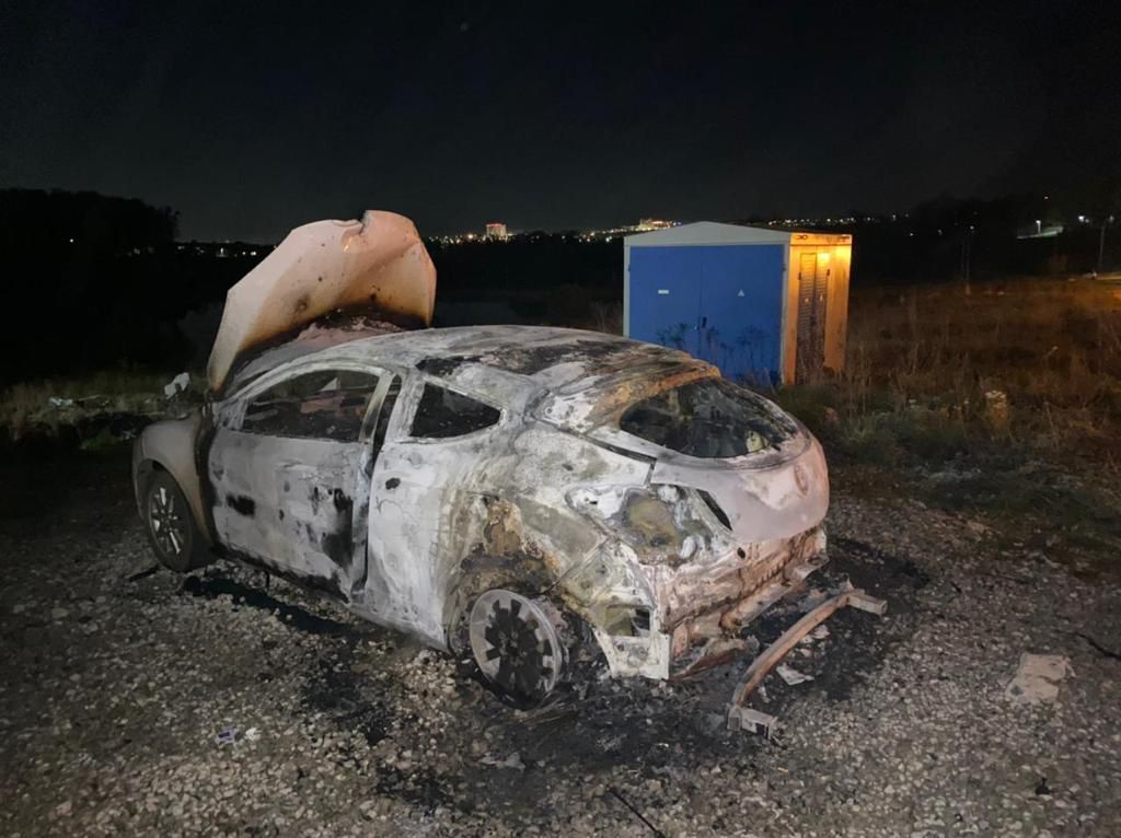 В Туле проводится проверка по факту обнаружения тела в сгоревшем автомобиле