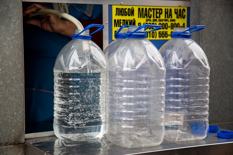 14 сентября в южной части Тулы будет организована бесплатная раздача технической и питьевой воды