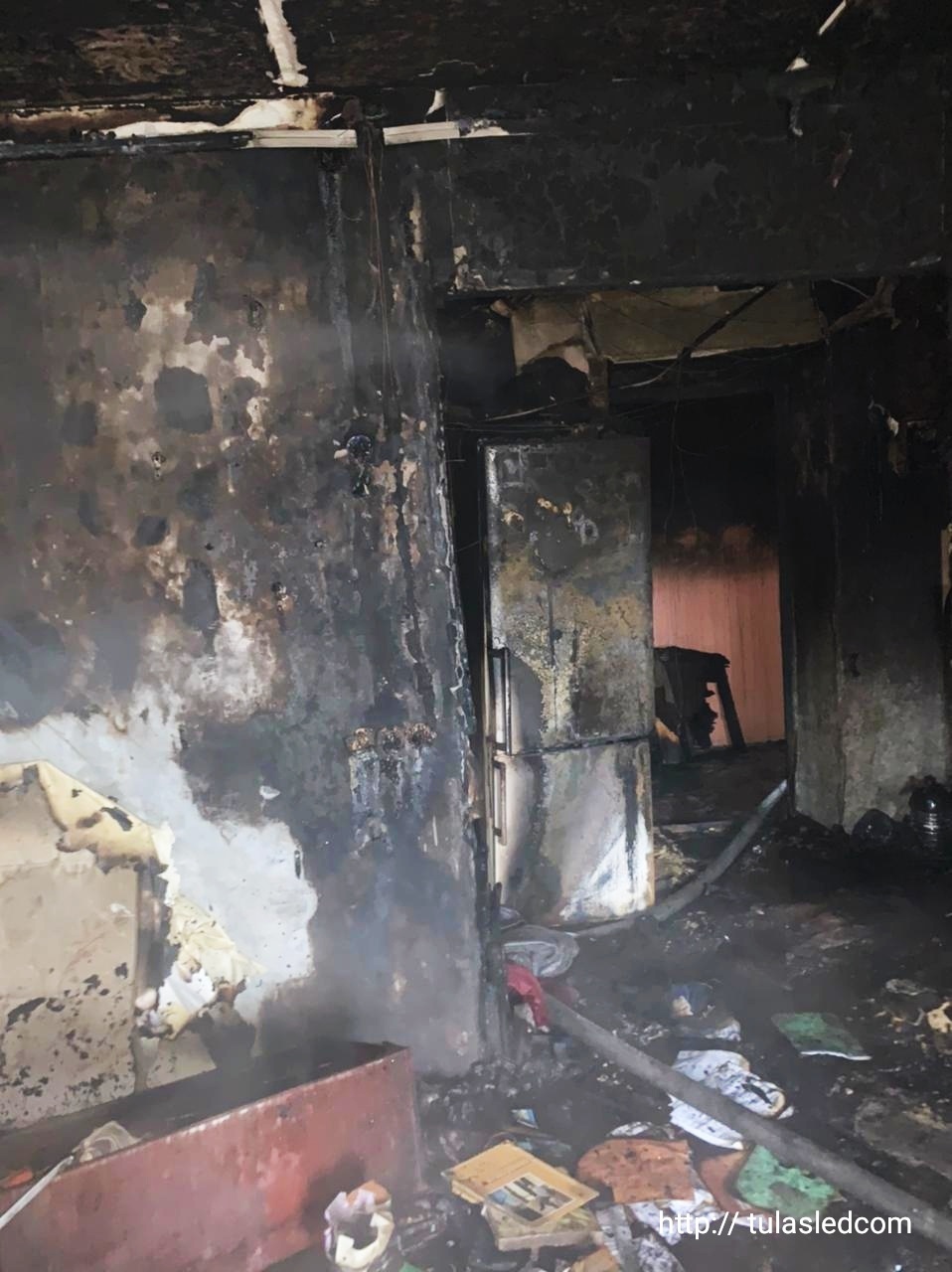 Тульские следователи начали проверку по факту гибели на пожаре женщины