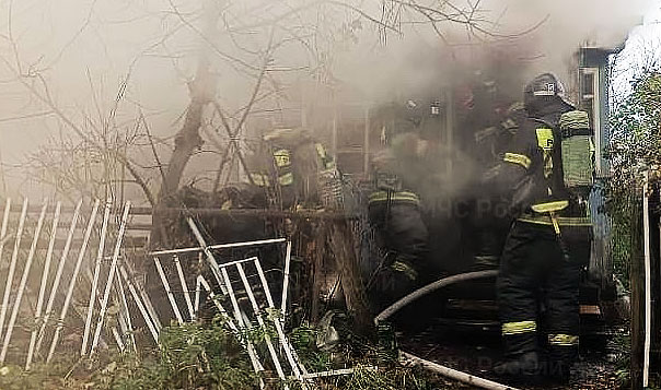 В деревне Иврово Большой Тулы произошел пожар в жилом доме