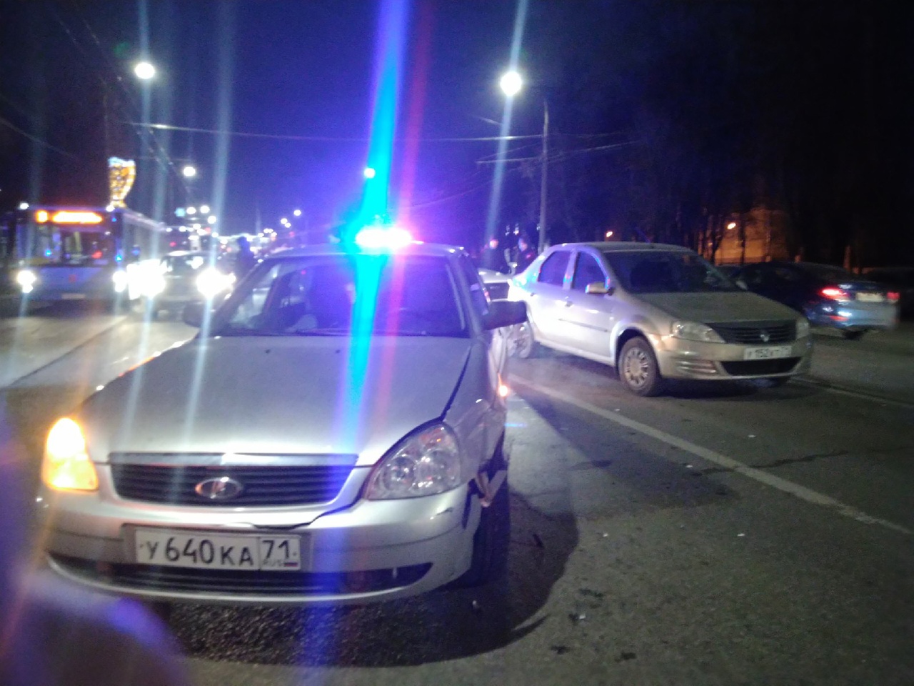 Вечером 17 ноября в Туле образовались внушительные пробки