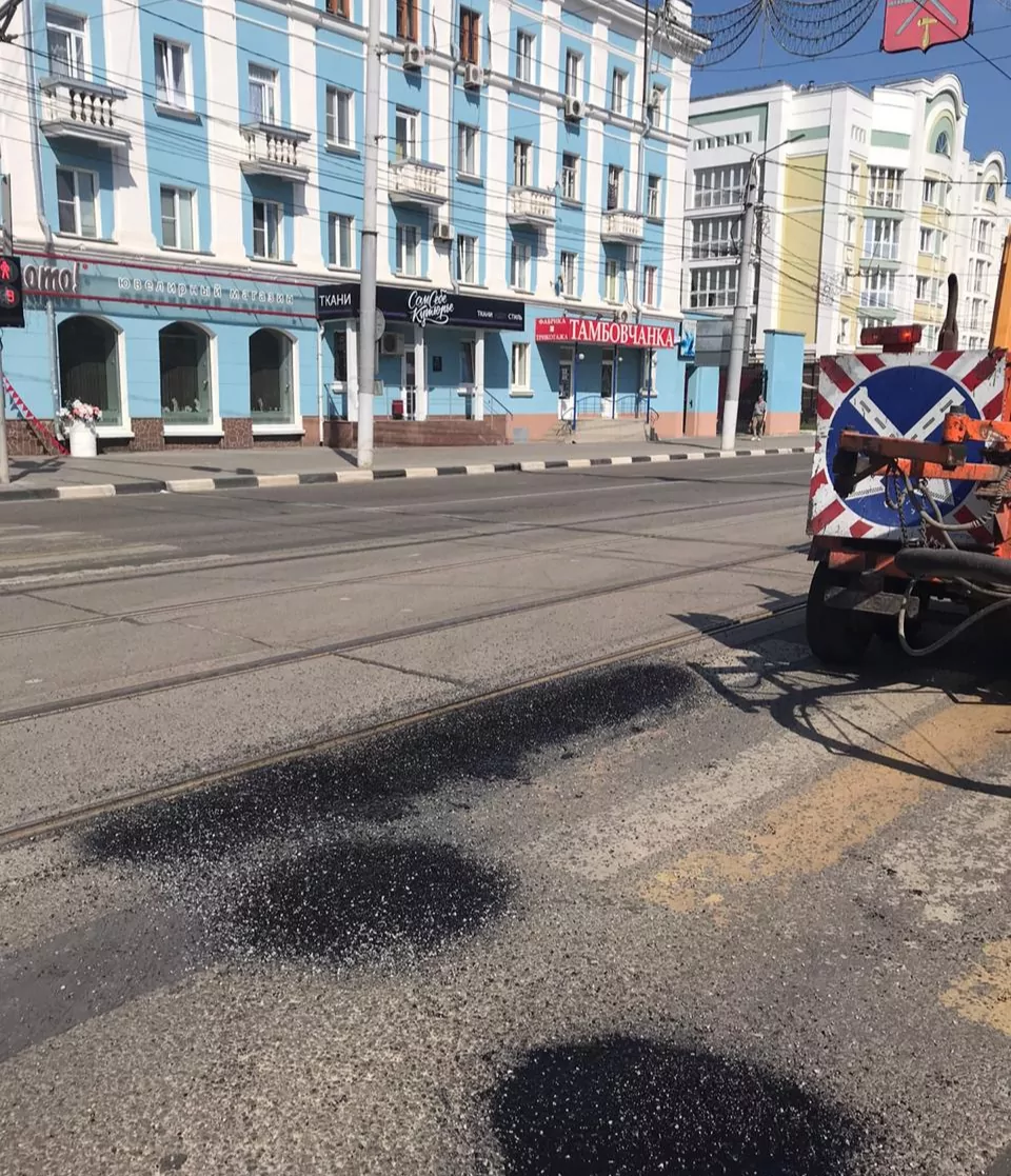 В Туле продолжается ремонт дорог