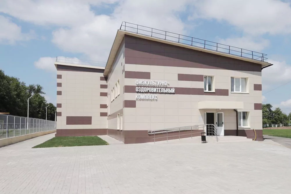 В детско-юношеской спортшколе Белева по просьбам жителей появился бассейн