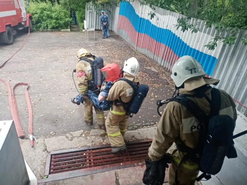 В Донском прошли противопожарные учения в исправительной колонии