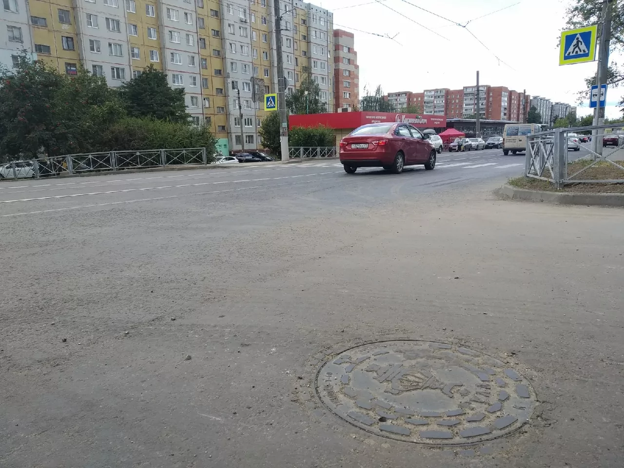 Тульские улицы украсят канализационные люки с самоварами