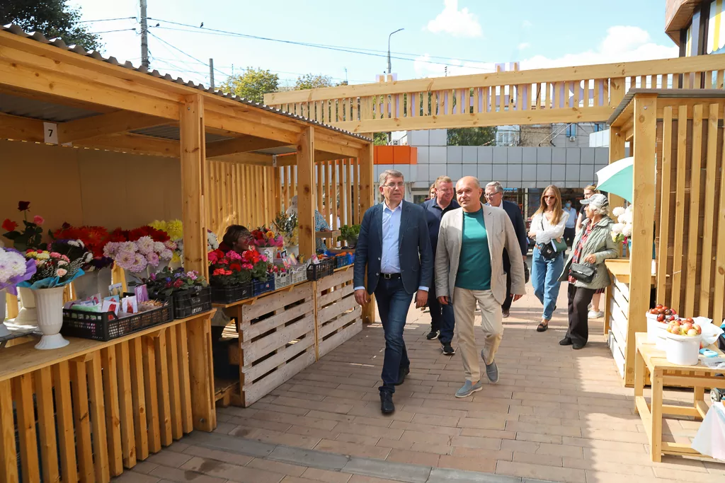 В Туле около «Салюта» выделили место для уличной торговли