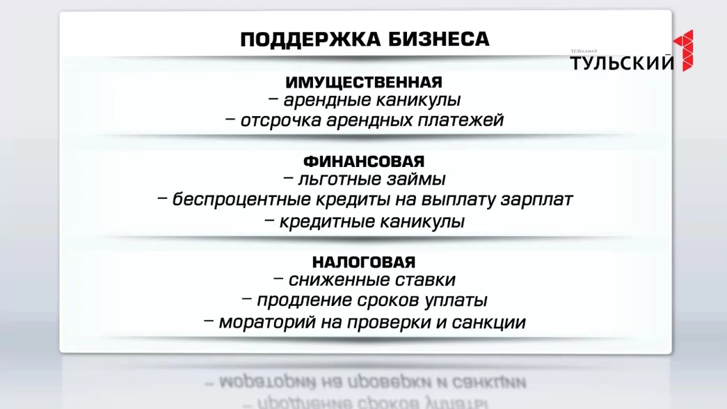 Кто из тульских предпринимателей может рассчитывать на получение льготных кредитов