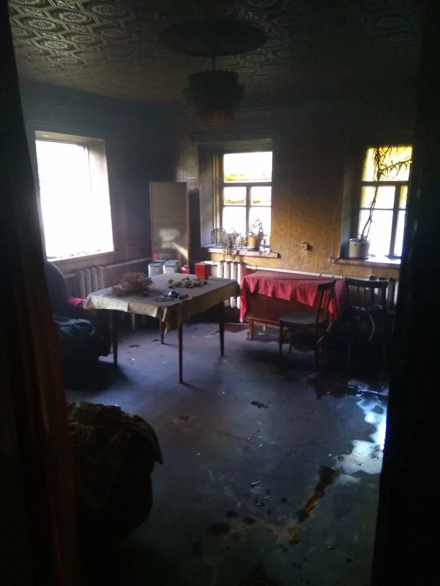 На пожаре в Донском погиб мужчина