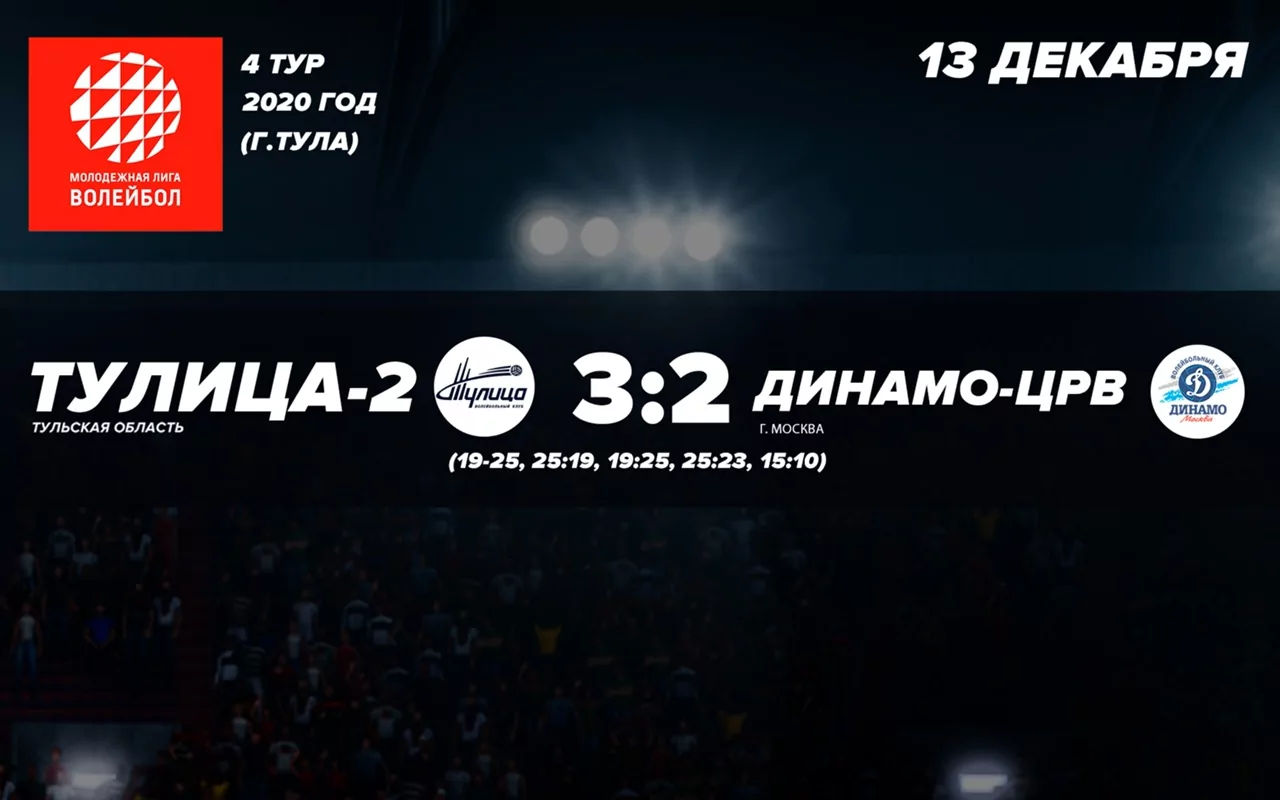 "Тулица-2" обыграла "Динамо-ЦРВ" из Москвы