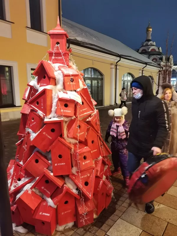 В Туле выбрали самую креативную елку