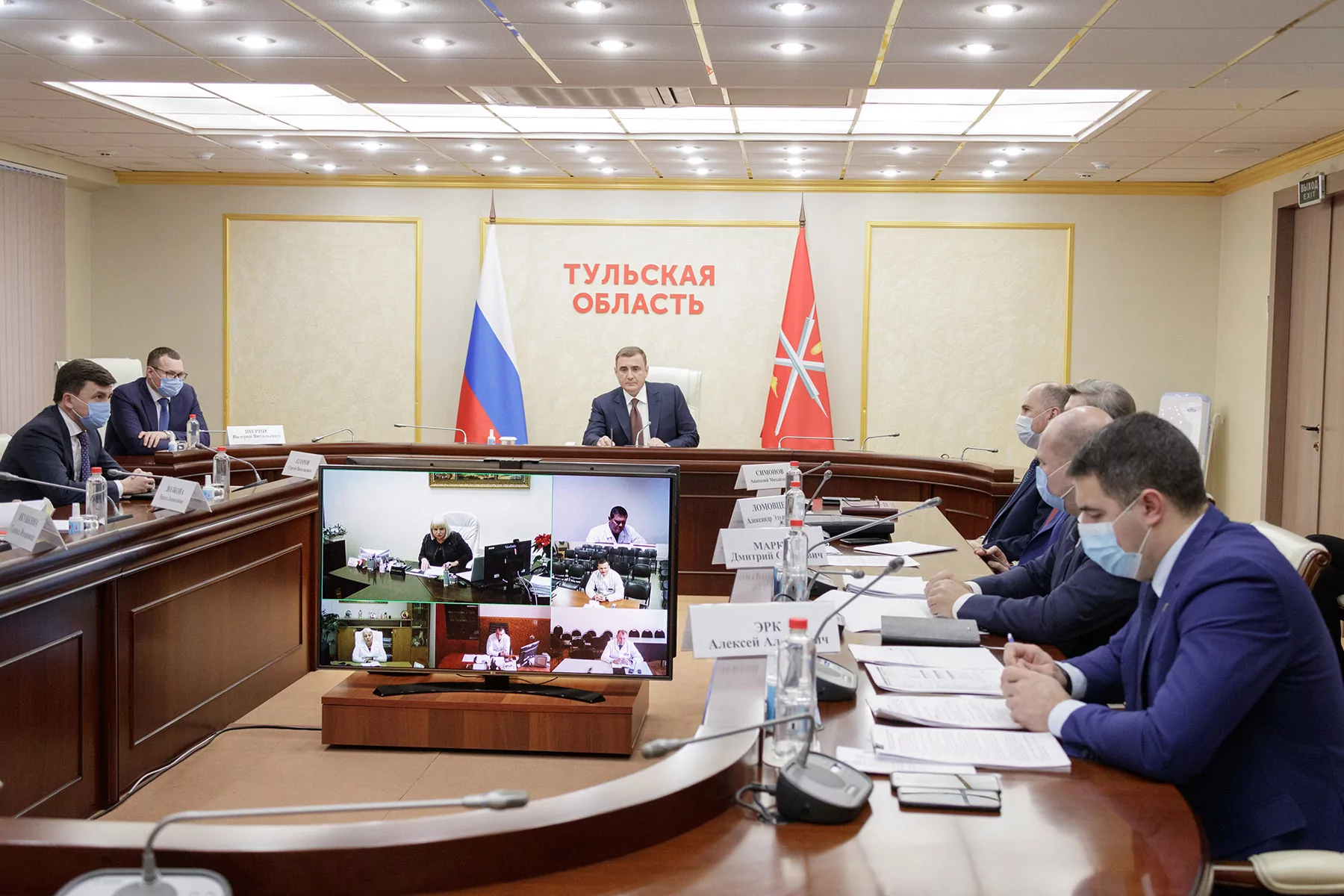 18 января в Тульской области стартует запись на вакцинацию от коронавируса