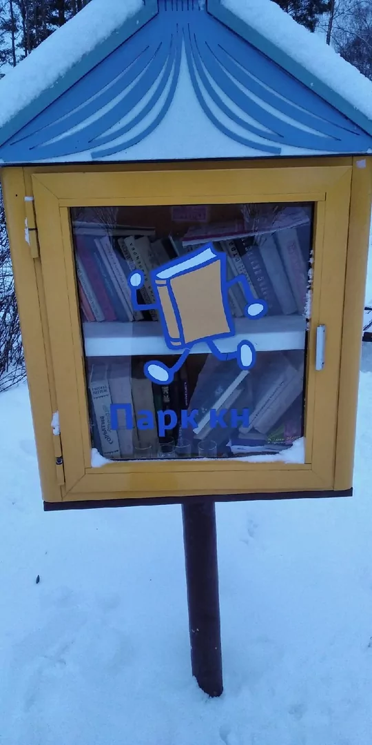 В Туле в домике для книг оказались стопки для алкоголя