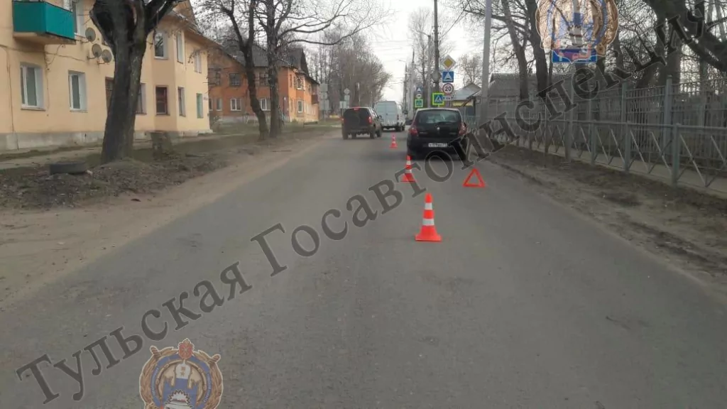 В Киреевске на дороге сбили несовершеннолетнюю велосипедистку