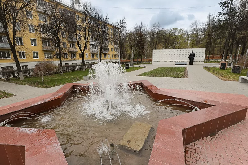 В Туле заработали городские фонтаны