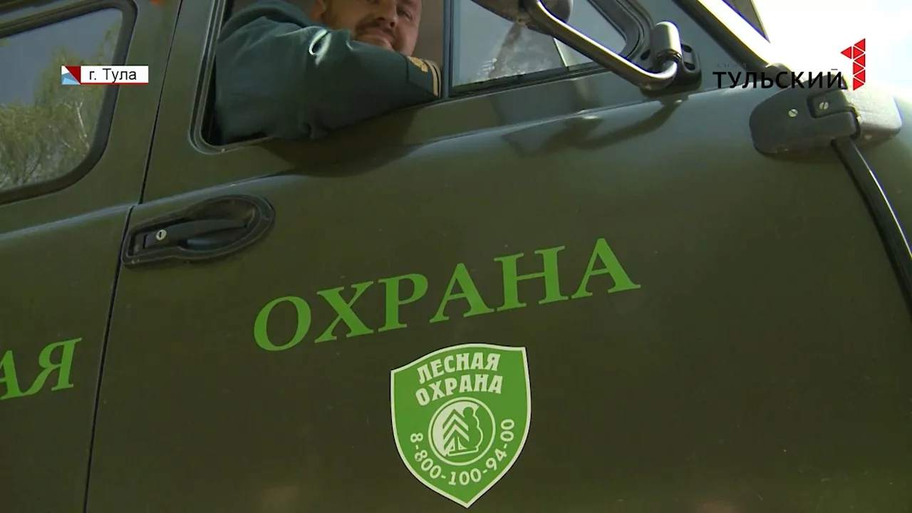 В Тульской области за лесными пожарами следят из космоса