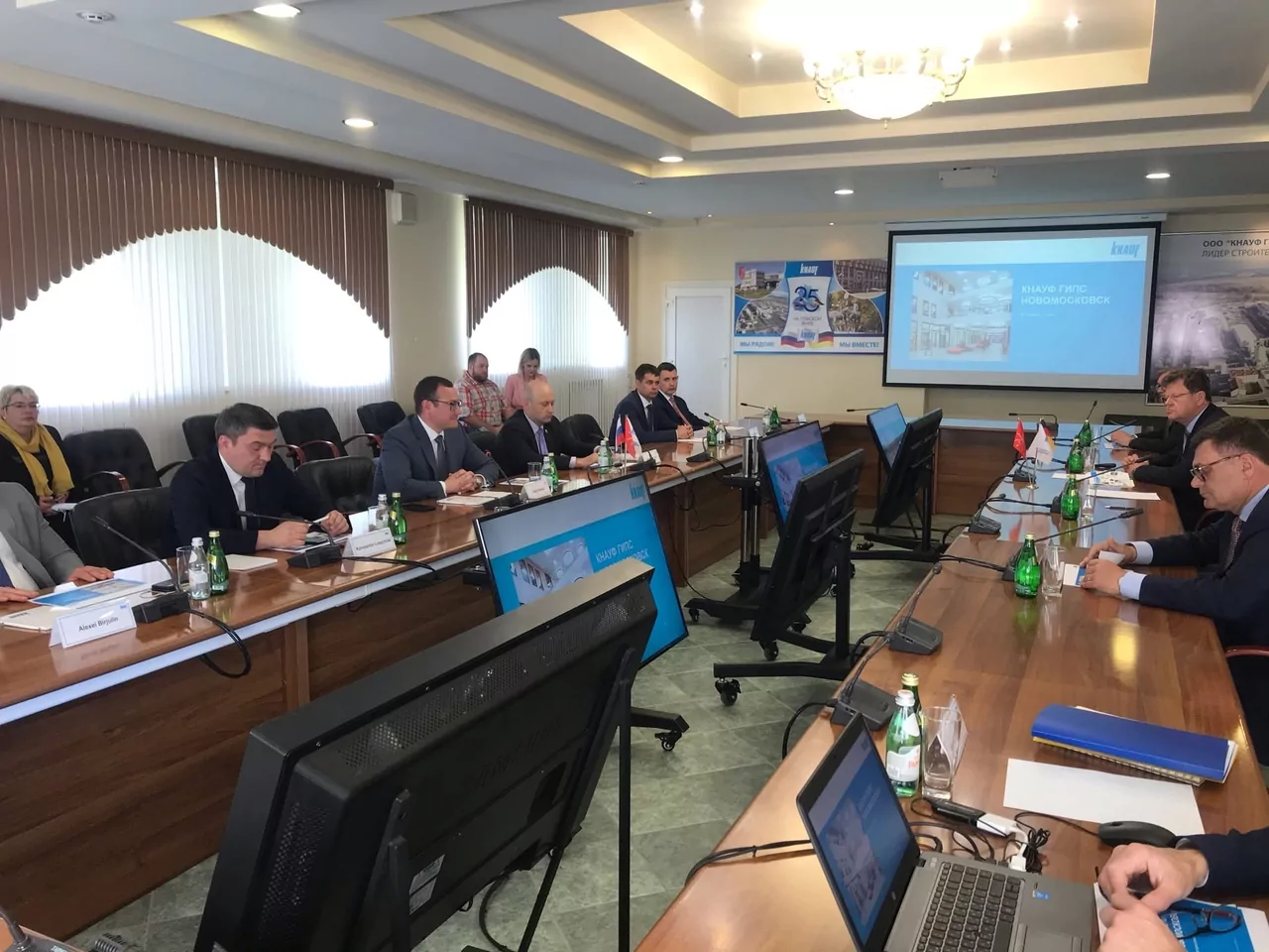 На месторождении в Новомосковске автоматизируют добычу гипсового камня