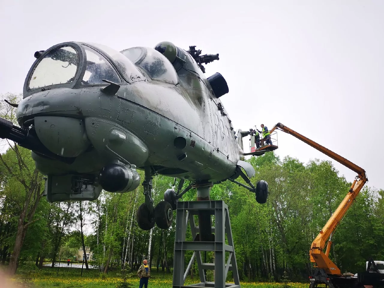 В Новомосковске появится экспозиция военной техники под открытым небом