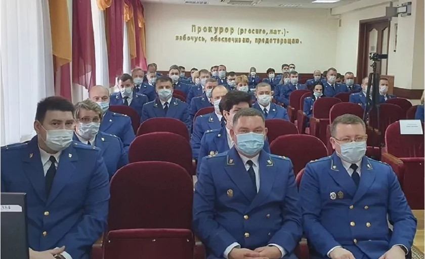 В Тульской области представили нового прокурора Александра Грицаенко