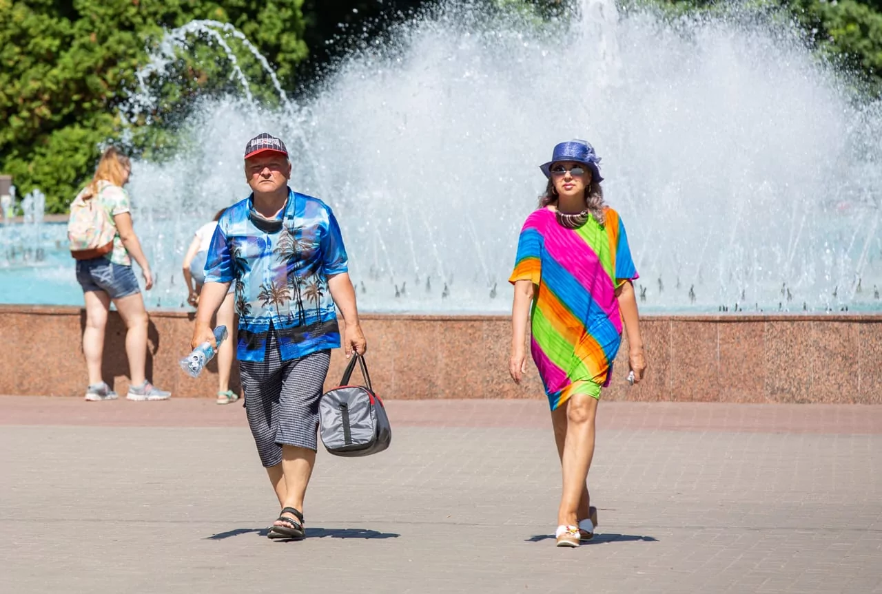 Как туляки переживают аномальную жару: фоторепортаж