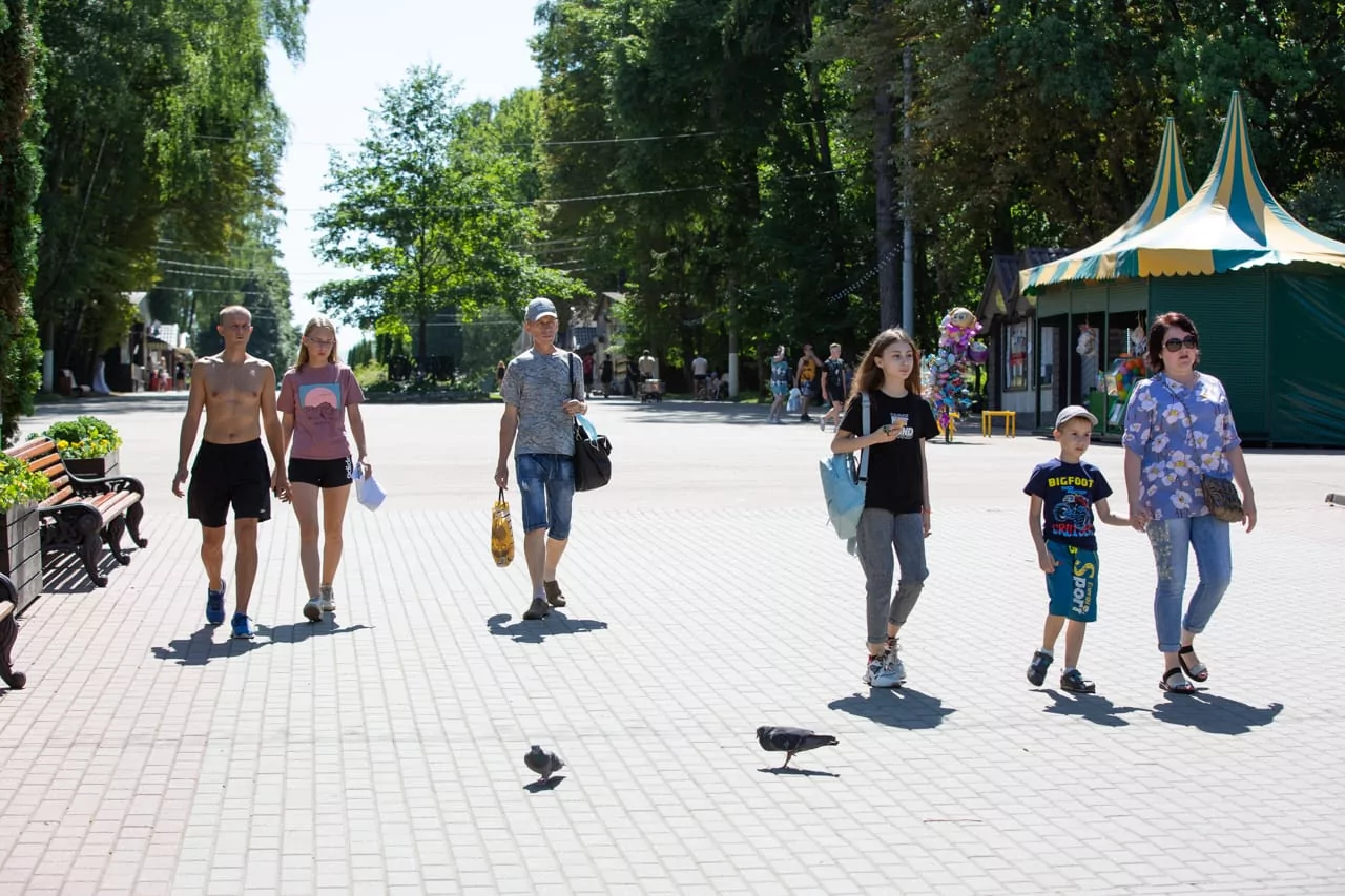 Как туляки переживают аномальную жару: фоторепортаж