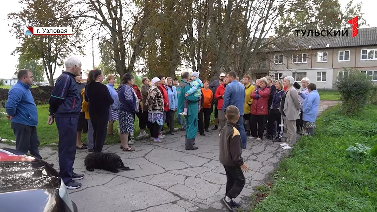 В Узловой около 300 человек могут остаться без воды из-за проблемы с поставщиком