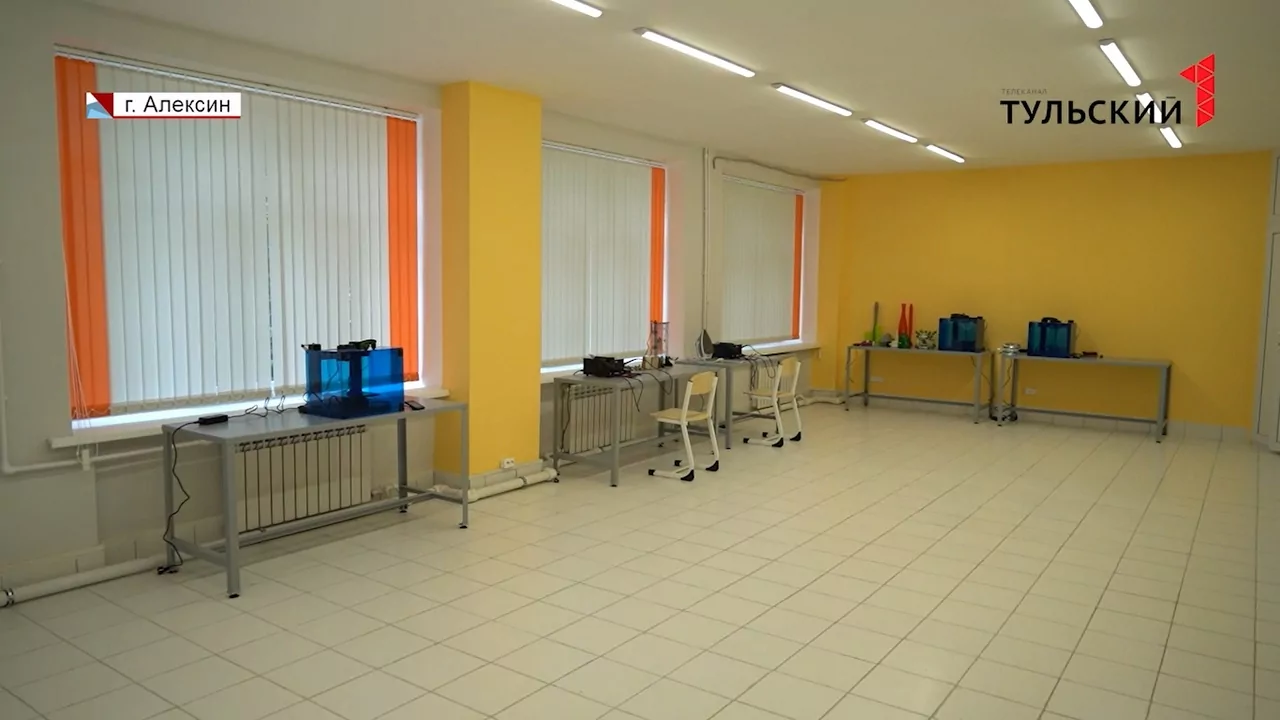 3D-принтер и создание роботов: в Алексине открылся детский технопарк «Кванториум»