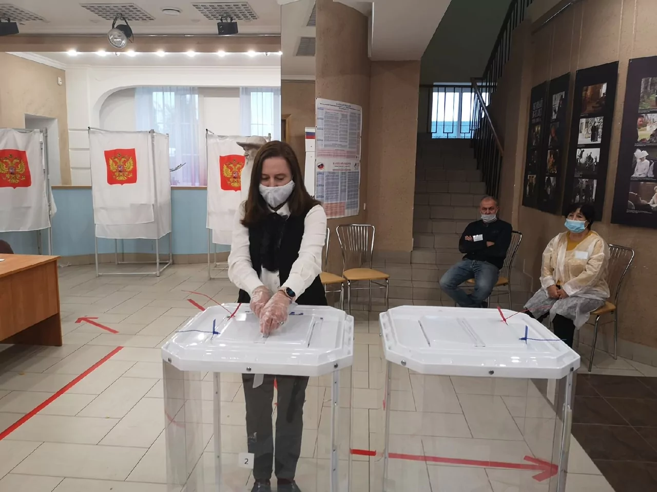 В Ясной Поляне работает избирательный участок имени Льва Николаевича Толстого
