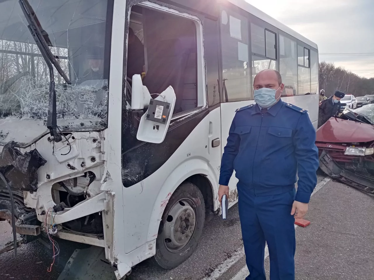 По факту ДТП с рейсовым автобусом под Богородицком прокуратура проведет проверку