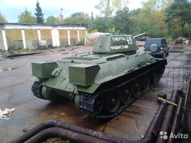 В Туле на продажу выставили танк 1942 года