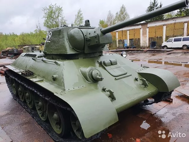 В Туле на продажу выставили танк 1942 года