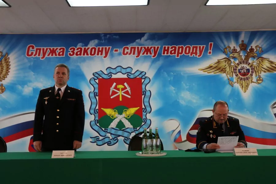 Новым начальником отдела МВД в Новомосковске стал Роман Чаусов