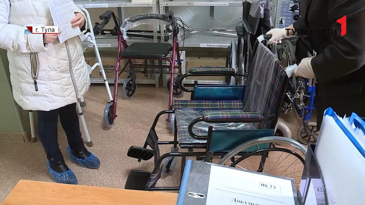 От инвалидных колясок до костылей: как тулякам бесплатно арендовать средства для реабилитации