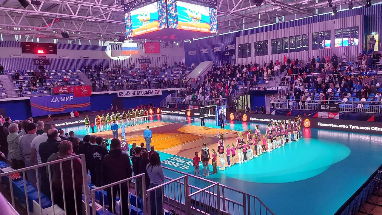 Волейбольная "Тулица" впервые вышла в четвертьфинал Суперлиги
