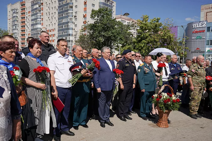 2 июля прошли торжественные мероприятия ко Дню ветеранов боевых действий