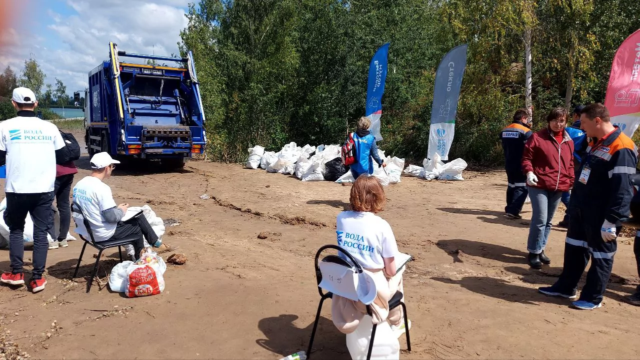 В Кондуках прошли соревнования по сбору мусора