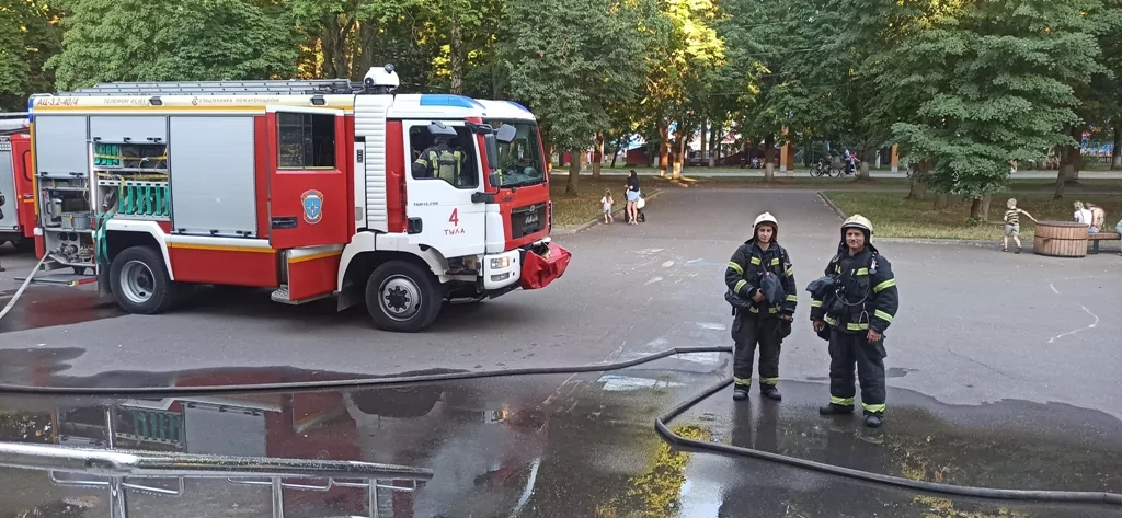 В Тульском экзотариуме произошло задымление