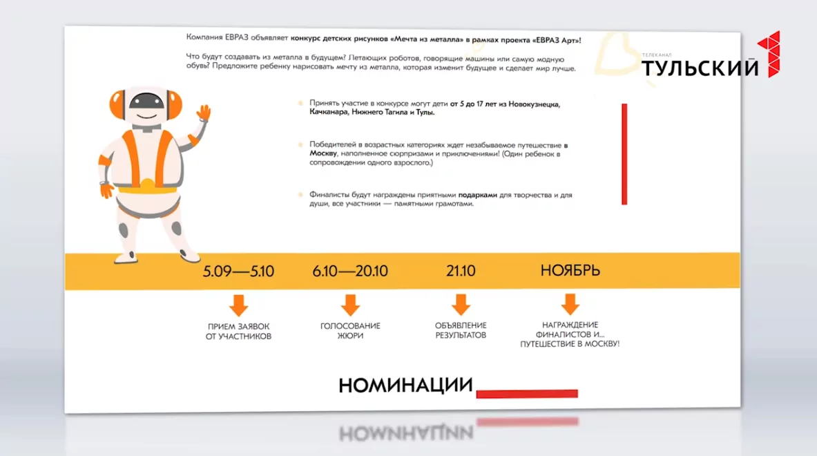 Робокот и двурукая робопечь: туляки могут поучаствовать в конкурсе детских рисунков «Мечта из металла»