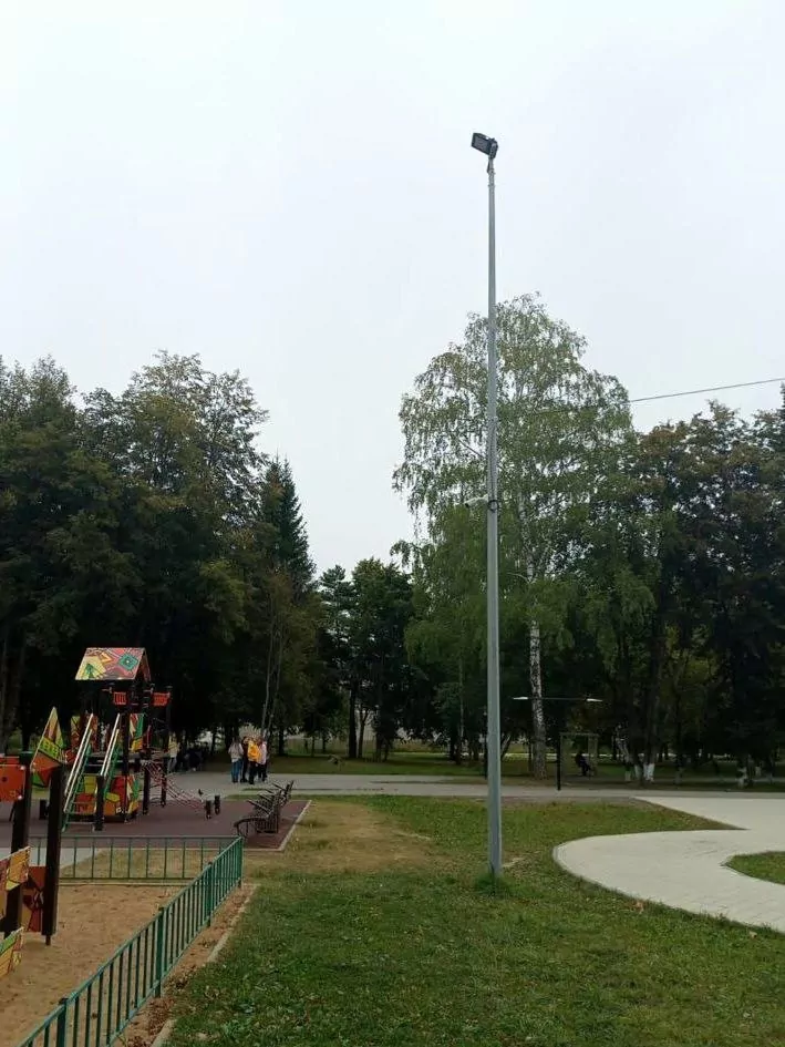 В парках Алексина установили камеры видеонаблюдения