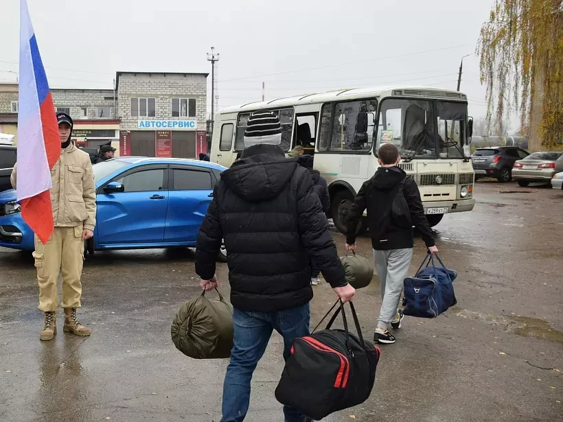 9 мобилизованных из Узловой отправились на боевое слаживание