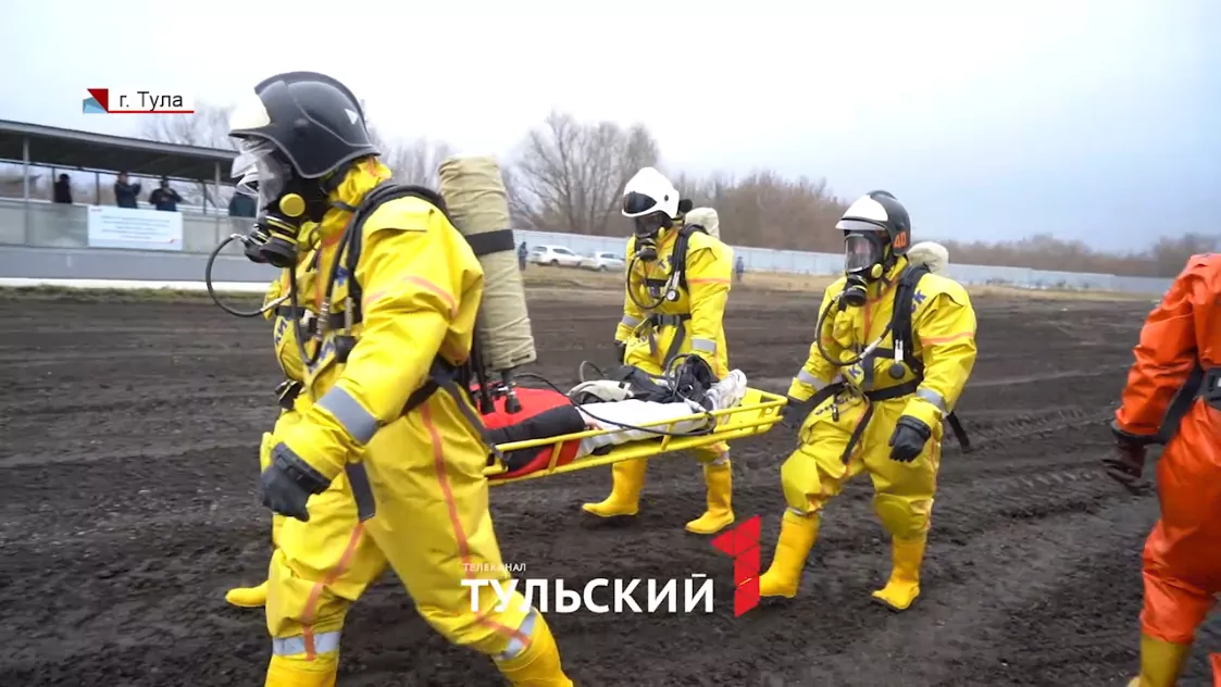 «С рельсов сошел поезд»: в Туле прошли масштабные учения на железной дороге