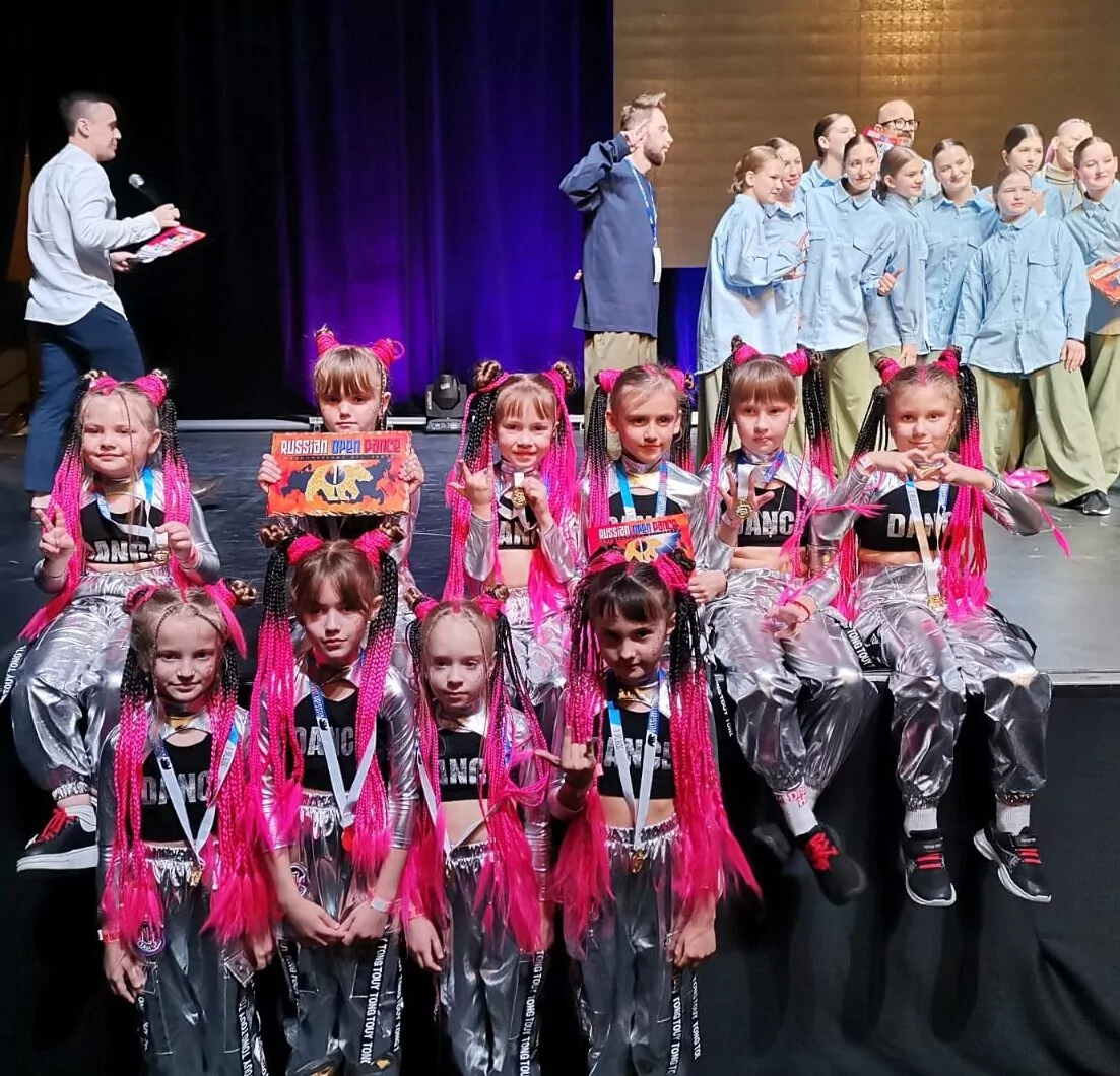 Маленькие танцовщицы из Щекино покорили Егора Дружинина на RUSSIAN OPEN DANCE