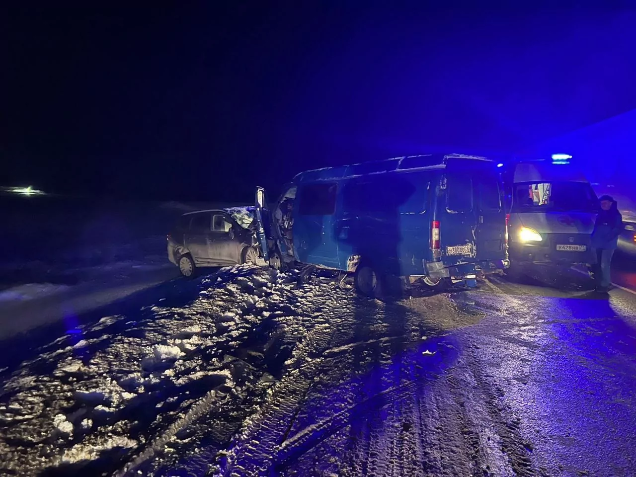 В Веневе в ДТП с пассажирским автобусом погиб 58-летний мужчина