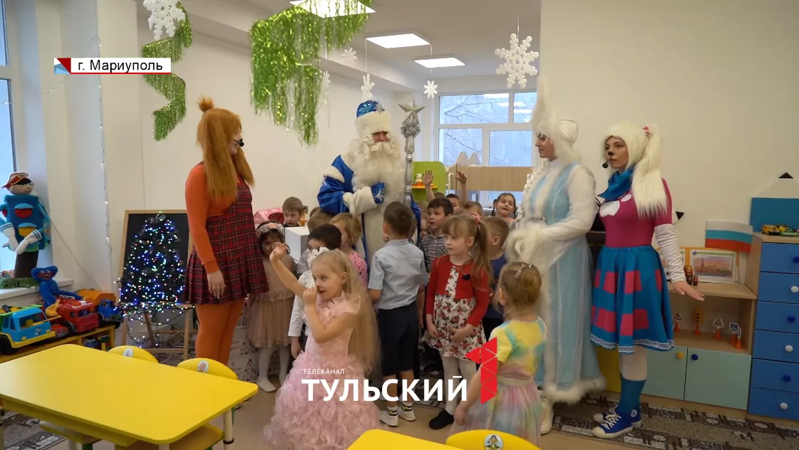 Волшебство из Тульской области: как Мариуполь готовят к Новому году